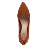 Clarks Teresa Step Dark Tan  26167835 Women's