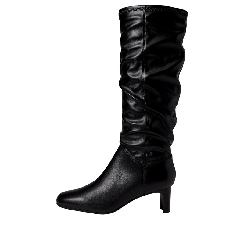Clarks Kyndall Rise Black Synthetic  26174309 Women's