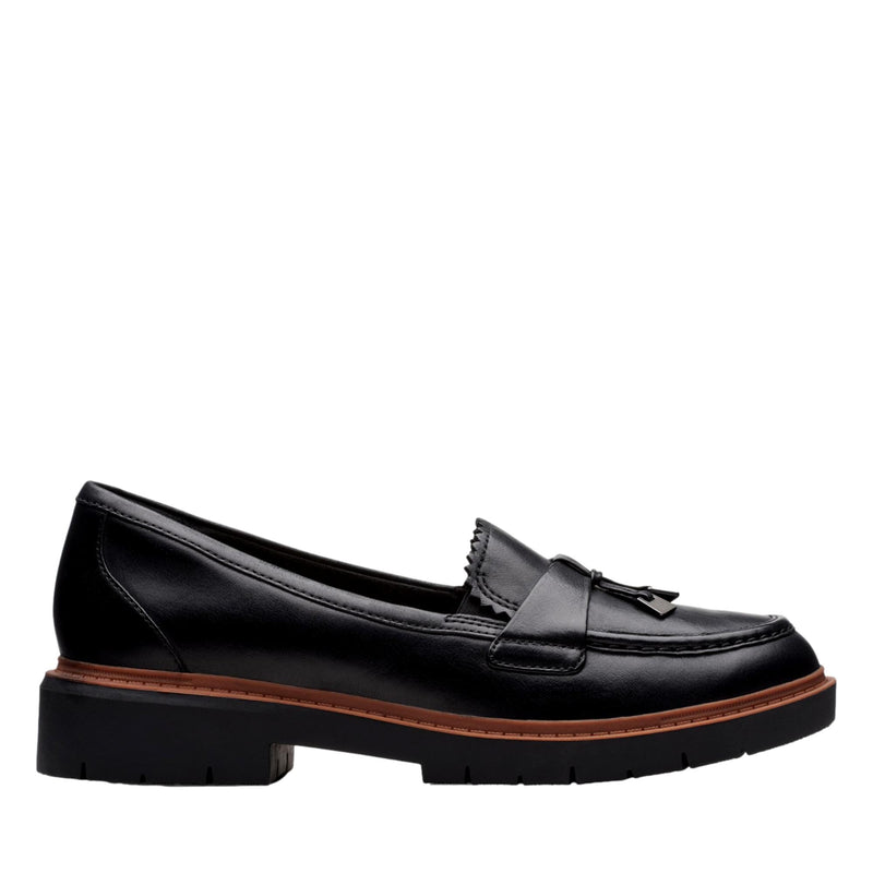 Clarks Westlynn Bella Black Leather  26174456 Women's