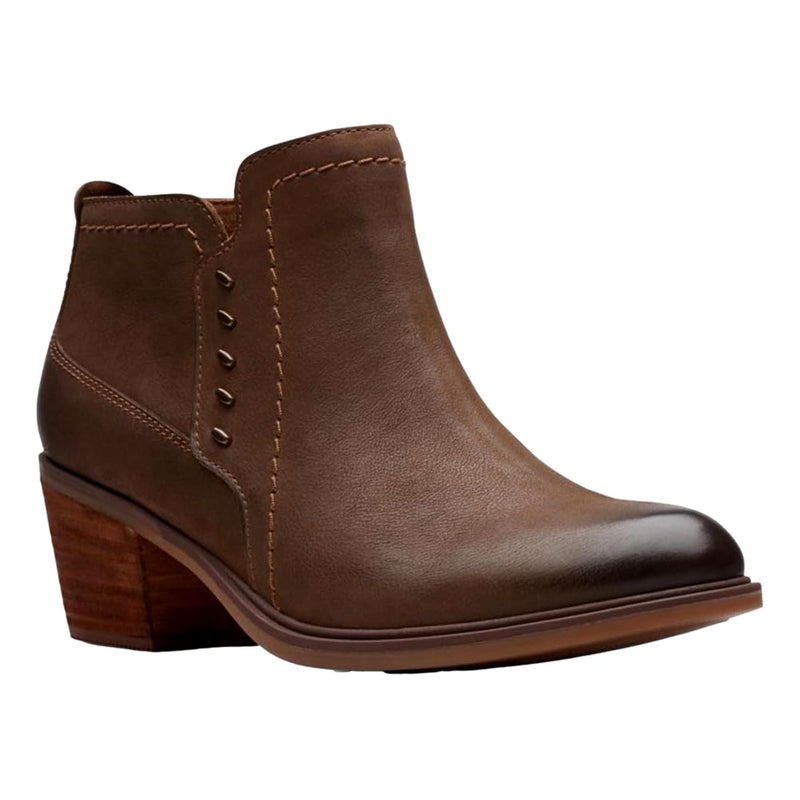 Clarks Neva Lo Dark Tan  26175258 Women's
