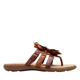 Clarks Elizabelle Mae Slip On Tan Combi  26177105 Women's