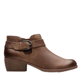 Clarks Charlten Rae Ankle Boot Mushroom Oily  26179574 Women's