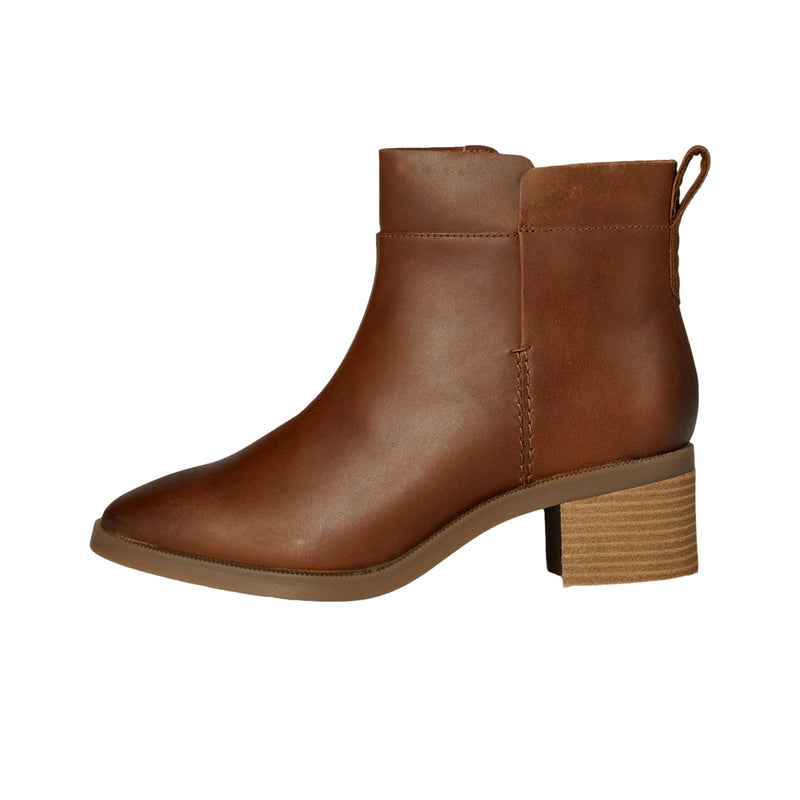 Clarks Lileigh Charm Tan Oily Leather  26179634 Women's