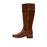 Clarks Maye Carly Knee High Boot Tan  26179645 Women's