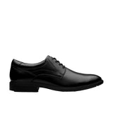 Clarks Eldredge Plain Black Leather  26180261 Men's