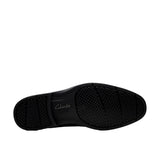 Clarks Eldredge Plain Black Leather  26180261 Men's