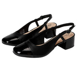 Clarks Marilyn Rose Black Combi Leather  26181615 Women's