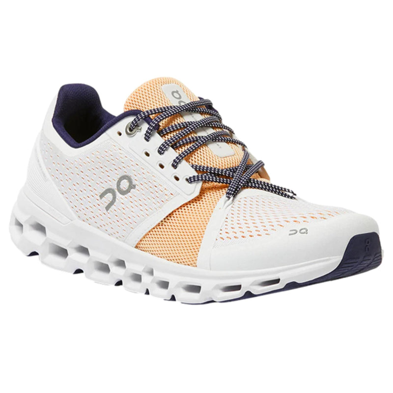 On Cloudstratus White / Almond  29.99771 Women's