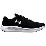 Under Armour Charged Pursuit 3 Black / Black / White  3024987-001 Grade-School