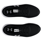 Under Armour Charged Pursuit 3 Black / Black / White  3024987-001 Grade-School