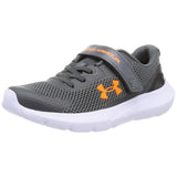 Under Armour BGS Surge 3 Grey / White  3024989-101 Grade-School