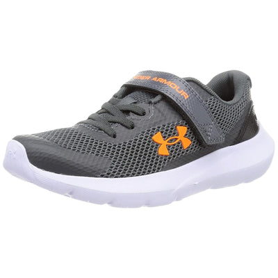 Under Armour BGS Surge 3 Grey / White  3024989-101 Grade-School