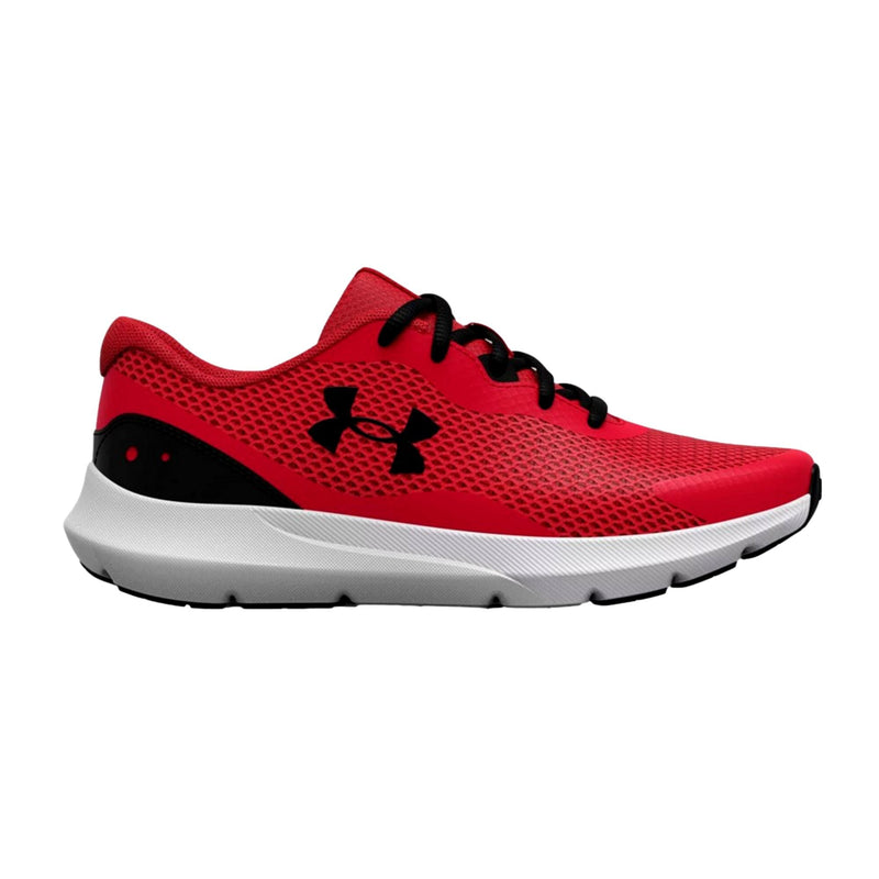 Under Armour BGS Surge 3 Red / White  3024989-600 Grade-School