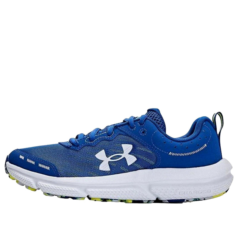 Under Armour BGS Assert 10 Blue / Yellow  3026182-400 Grade-School