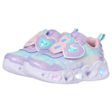 Skechers Heart Lights - Lovin Reflection Lavender / Light Pink  302693N-LVLP Toddler