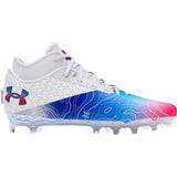 Under Armour Spotlight Clone 4 MC TX White / Blue  3027295-100 Men's