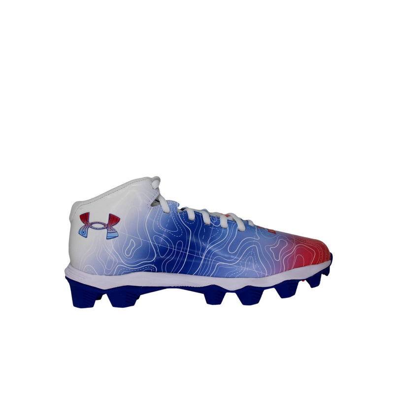 Under Armour Spotlight Franchise RM 4 TX White / Blue  3027313-100 Pre-School