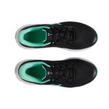 Under Armour Pursuit 4 Black / Comet Green / Comet Green  3028275-001 Grade-School