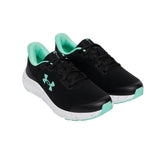 Under Armour Pursuit 4 Black / Comet Green / Comet Green  3028275-001 Grade-School
