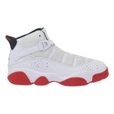 Nike Jordan 6 Rings White/University Red-Black  323432-160 Pre-School