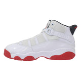 Nike Jordan 6 Rings White/University Red-Black  323432-160 Pre-School