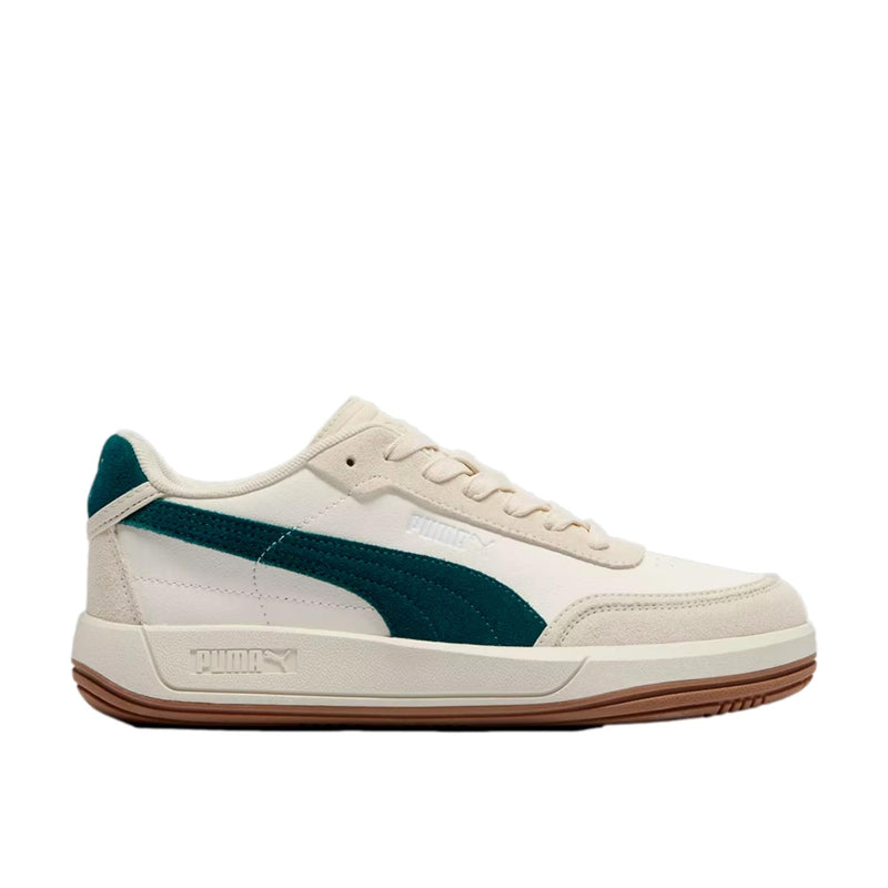 Puma Club Pearl White/Green  399360-03 Women's