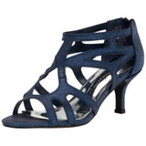Easy Street Flattery Navy Glitter  40-6420 Women's