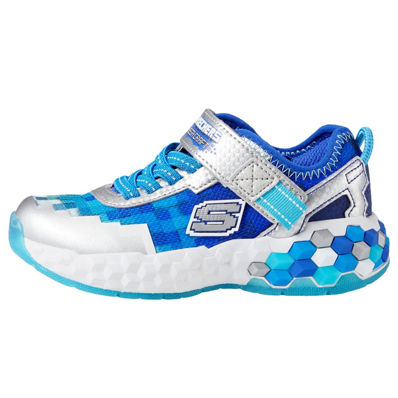 Skechers Mega-Craft 2.0 Blue / Silver  402204L-BSLVR Pre-School
