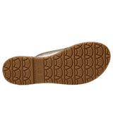 Manitobah Mukluks Wasaga Flip-Flop Metallic / Metallique  4061603 Women's