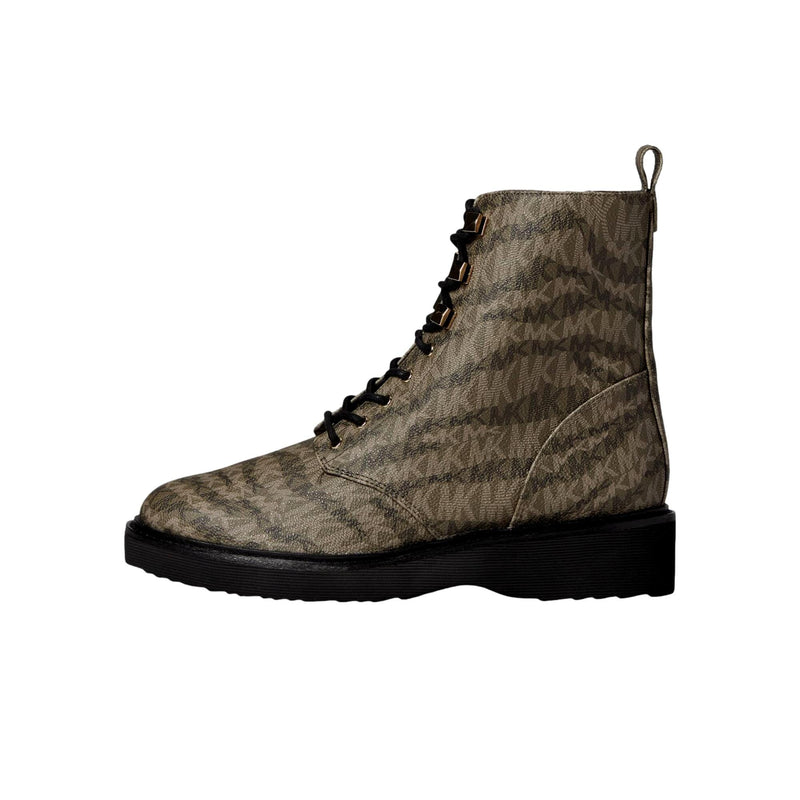 Michael Kors Haskell Bootie Olive  40F2HSFE7B-333 Women's