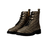 Michael Kors Haskell Bootie Olive  40F2HSFE7B-333 Women's