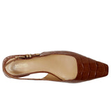 Michael Kors Darrington Sling Flat Chestnut  40F4DTFP1E-219 Women's