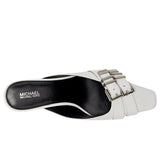 Michael Kors Darrington Kitten Mule Optical White  40R5DAMP3L Women's