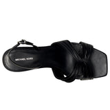 Michael Kors Alessia Kitten Sandals Black  40S5ASMS2L Women's