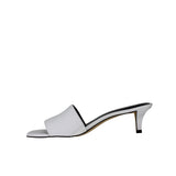 Michael Kors Merriam Kitten Sandals Optic White  40S5MMMS1L Women's