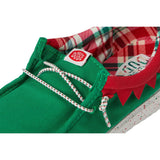 Hey Dude Wally Holiday Elf Green / Red  42146-3XX Pre-School