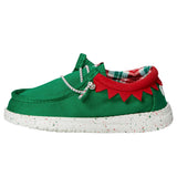 Hey Dude Wally Holiday Elf Green / Red  42147-3XX Toddler