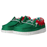 Hey Dude Wally Holiday Elf Green / Red  42147-3XX Toddler
