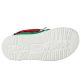 Hey Dude Wally Holiday Elf Green / Red  42147-3XX Toddler