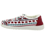 Hey Dude Wendy Holiday Cheers White / Red  43009-119 Women's