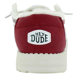 Hey Dude Wendy Holiday Cheers White / Red  43009-119 Women's