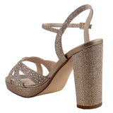 Touch Ups by Benjamin Walk Ava Champagne Glitter  4634M Women's