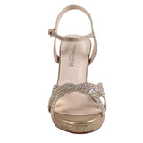 Touch Ups by Benjamin Walk Ava Champagne Glitter  4634M Women's