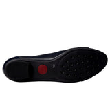 Marc Joseph New York Park Ave Flat Navy Nappa / Patent  4898-NN Women's