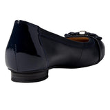Marc Joseph New York Park Ave Flat Navy Nappa / Patent  4898-NN Women's