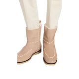 Freda Salvador Rocky Stucco Suede Shearling  5056-STUCCO Women's