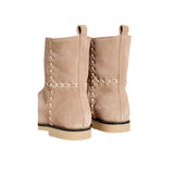 Freda Salvador Rocky Stucco Suede Shearling  5056-STUCCO Women's