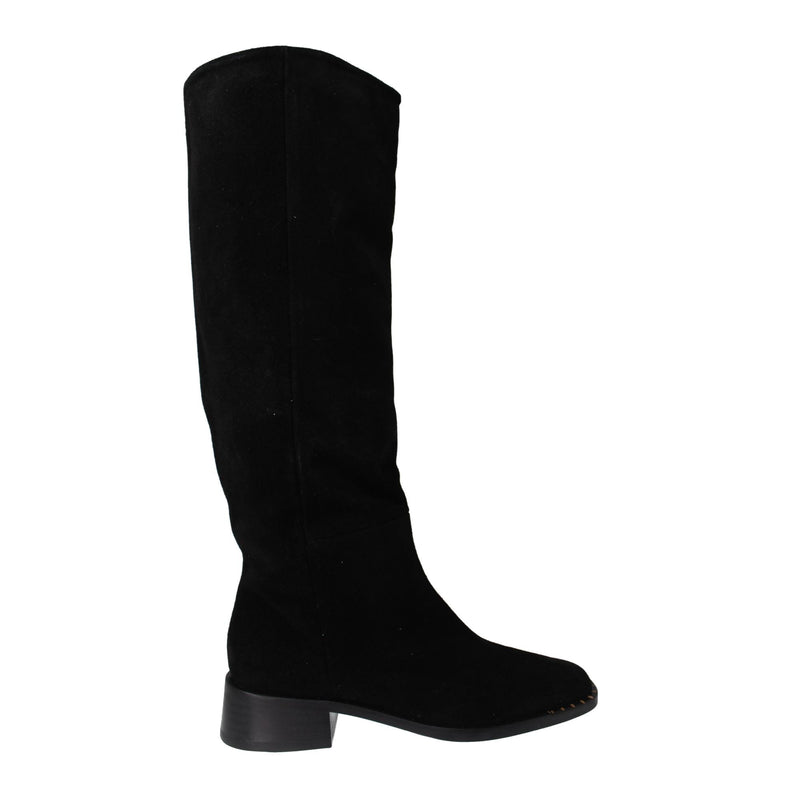 Freda Salvador Rita Black Suede  5070-BLK Women's