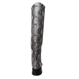Freda Salvador Rita Black / White Snake  5070-BWHTSNKE Women's