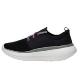 OOFOS OOMY Stride White / Black  5077-WHTBLK Women's